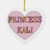 Princess Kali Ornament (Achterkant)
