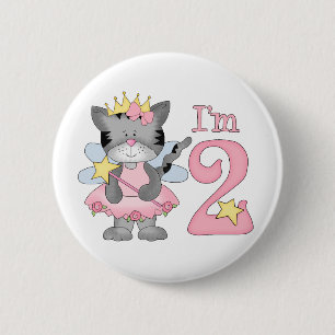 Princess Kat 2e verjaardag Ronde Button 5,7 Cm