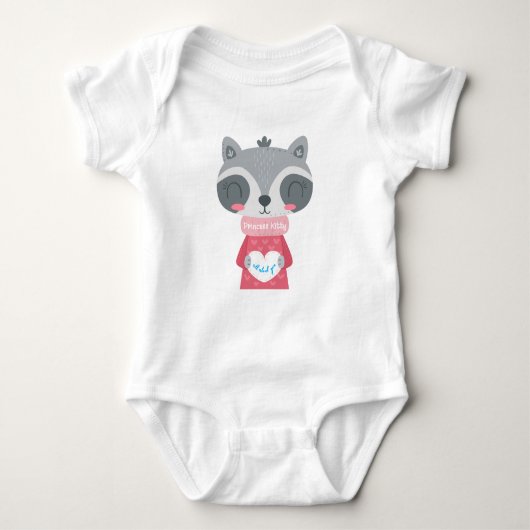 Princess Kat Baby Jersey Bodysuit (Voorkant)