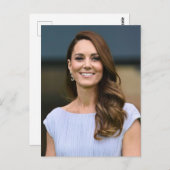 Princess Kate lilac stylisée Carte postale (Devant / Derrière)
