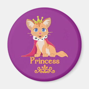 Princess Kitten Magneet