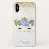 Princess Kitty iPhone X Coque (Dos)