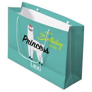 Princess Lama Design - Gift Bag - Large Groot Cadeauzakje