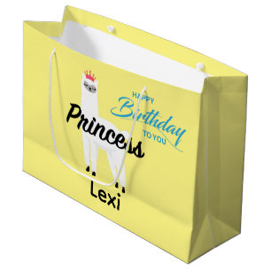 Princess Lama Design - Gift Bag - Large Groot Cadeauzakje