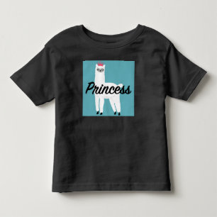Princess Lama Design - Peuter fijne jersey T-shirt