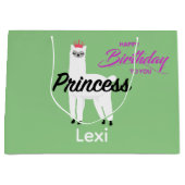 Princess Lama Design - Sac cadeau - Grand (Devant)