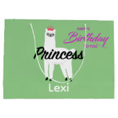 Princess Lama Design - Sac cadeau - Grand (Dos)