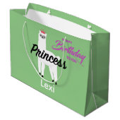 Princess Lama Design - Sac cadeau - Grand (Dos Angle)