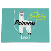 Princess Lama Design - Sac cadeau - Grand (Devant)
