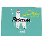 Princess Lama Design - Sac cadeau - Grand (Dos)