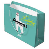 Princess Lama Design - Sac cadeau - Grand (Dos Angle)