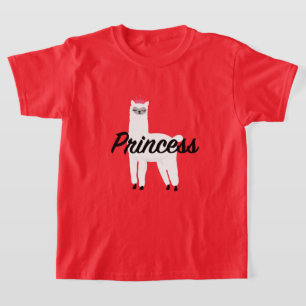 Princess Lama Design - T-shirt Girls Jersey