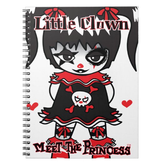 Princess Little Clown Notitieboek (Voorkant)