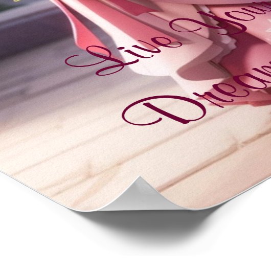 Princess Live Your Dreams Poster (Coin)