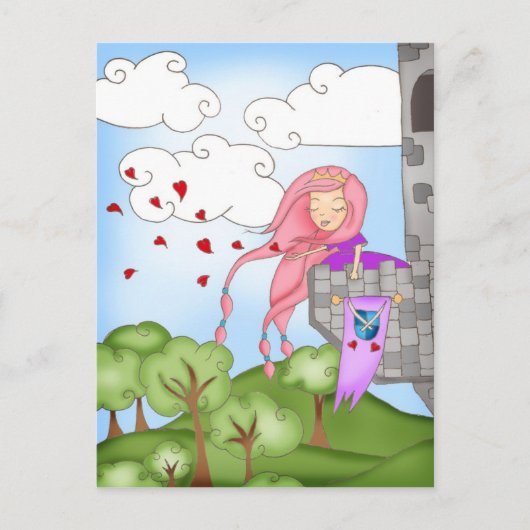 Princess Love-Briefkaarten Briefkaart (Voorkant)