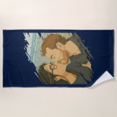 Princess love serviette de plage (Devant)