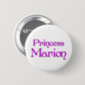 Princess Marion Ronde Button 5,7 Cm (Voorkant /achterkant)