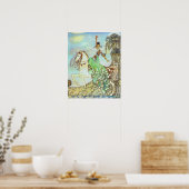 Princess Minon Minette Kay Nielsen Fairy Tale Poster (Keuken)