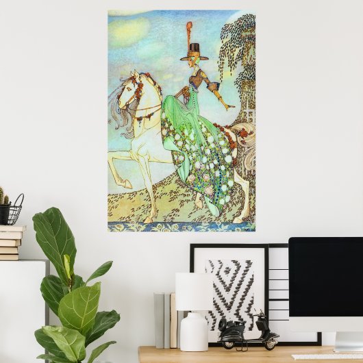 Princess Minon Minette Kay Nielsen Fine Art Poster (Thuiskantoor)