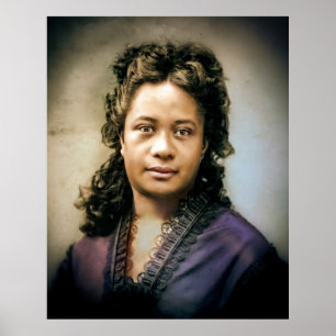 Princess Miriam Kapili Kekauluohi Likelike Poster