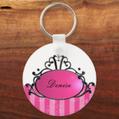 Princess Name Filigree Sleutelhanger (Voorkant)