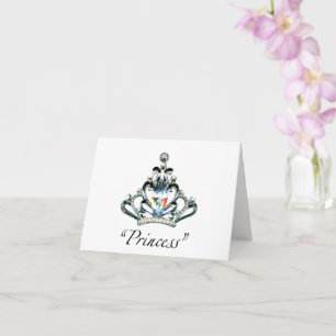 "Princess"-notecards Kaart