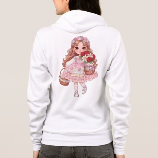 princess of hearts hoodie (Achterkant)