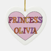 Princess Olivia Ornament (Achterkant)