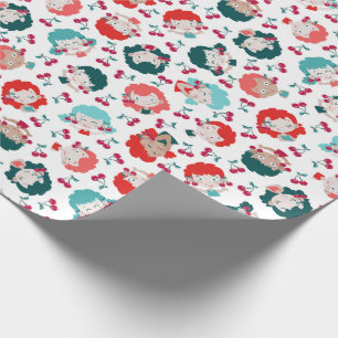 Princess oorringen cadeaupapier