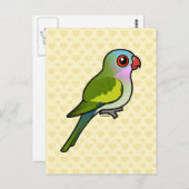 Princess Parrot Briefkaart (Voorkant / Achterkant)