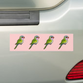 Princess Parrot Bumpersticker (Op auto)