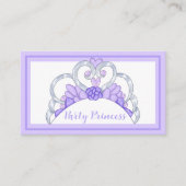 Princess Party Cartes de visite (Devant)