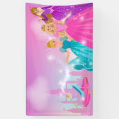 Princess Party Large Banner (Verticaal)
