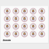 Princess Party Matching Envelope Stickers (Vel)