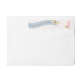 PRINCESS PARTY omwikkelt rond Adresetiketten (Achterkant)