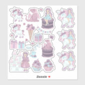 Princess Party Sticker Set (Vel)
