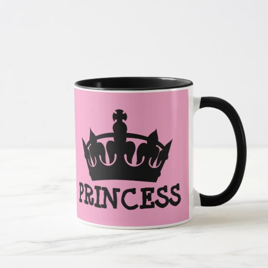 PRINCESS PINK CAFÉ MUGS (Droite)