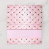 Princess Pink Place-kaarten (Buitenkant ongevouwen)