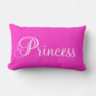 Princess Pink Throw Personalized Pillow Kussen