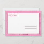 Princess & Pirate Flat - Hartelijk dank Bedankkaart (Achterkant)