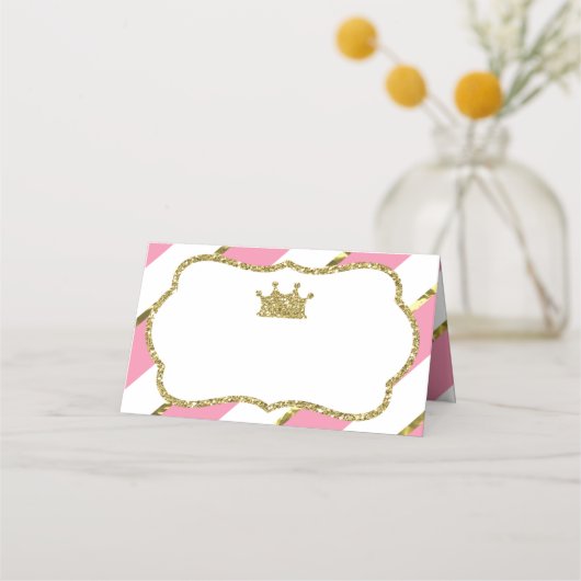 Princess Place Cartes, Cartes Alimentaires, Faux G (Devant)