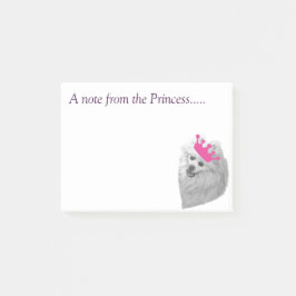 Princess Pommeren neemt oorspronkelijk kunstwerk i Post-it® Notes