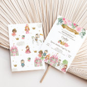 Princess Prince & Knight Tea Party Invitation d'an