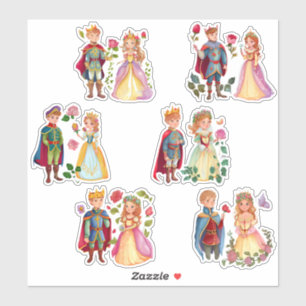 Princess & Princess Sticker