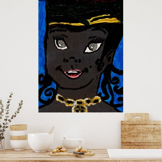  Princess Print, Value Poster  (Semi-Gloss) (Cuisine)