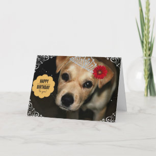 Princess Puppy Verjaardag Kaart