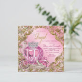 Princess Quinceañera Kaart (Staand voorkant)