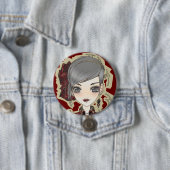 Princess Ren pin Ronde Button 7,6 Cm (In situ)