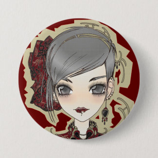 Princess Ren pin Ronde Button 7,6 Cm