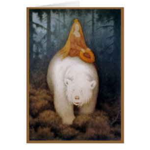 Princess Riding King Polar Bear